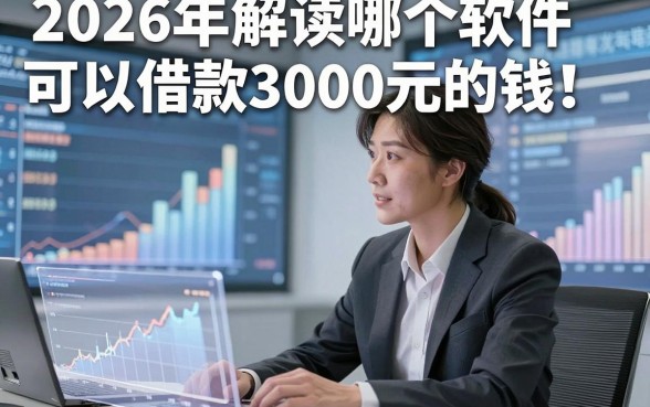 2026年解读哪个软件可以借款3000元的钱！这五个贷款3000秒下无视的软件值得尝试