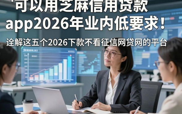 可以用芝麻信用贷款app2026年业内低要求！诠释这五个2026下款不看征信网贷的平台