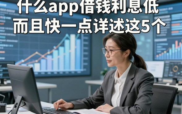 什么app借钱利息低而且快一点详述这5个，本篇为您全面清点！