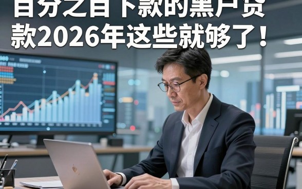 百分之百下款的黑户贷款2026年这些就够了！本文为您深入详解！