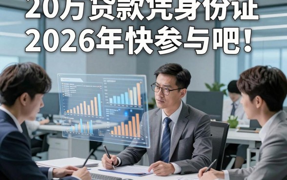 20万贷款凭身份证2026年快参与吧！搜集这五个20万借款凭身份证秒批的软件