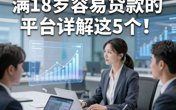 满18岁容易贷款的平台详解这5个！隆重介绍关注度比较高的这几个！