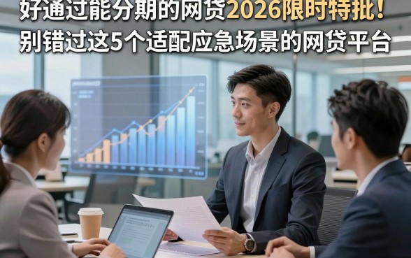 好通过能分期的网贷2026限时特批！别错过这5个适配应急场景的网贷平台