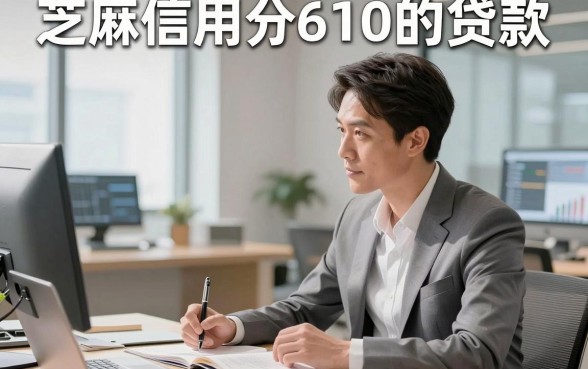 芝麻信用分610的贷款，顺道总结这五个借款610的网贷2000秒批app省心顺畅