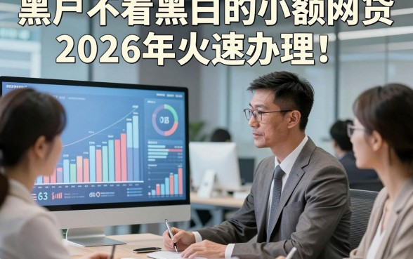 黑户不看黑白的小额网贷2026年火速办理！解说​这5个小额借款对黑户要求不高app