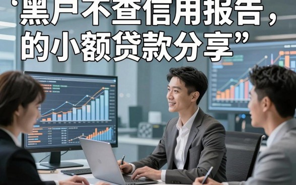 黑户不查信用报告的小额贷款分享​这5个，本文为您隆重严挑！