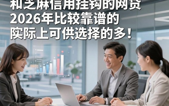 和芝麻信用挂钩的网贷2026年比较靠谱的实际上可供选择的多！，本篇为您深度分析这5个网贷app！