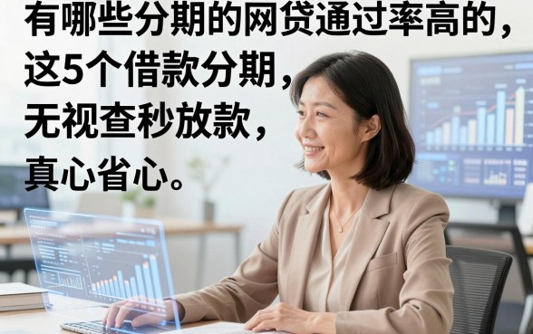 有哪些分期的网贷通过率高的，这5个借款分期无视查秒放款app真心省心