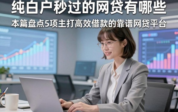 纯白户秒过的网贷有哪些，本篇盘点5项主打高效借款的靠谱网贷平台