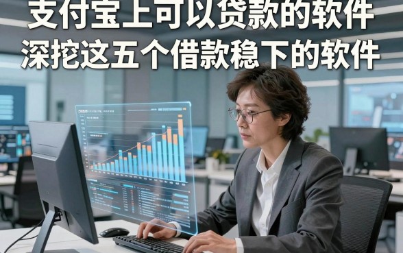 支付宝上可以贷款的软件，深挖这五个借款稳下的软件