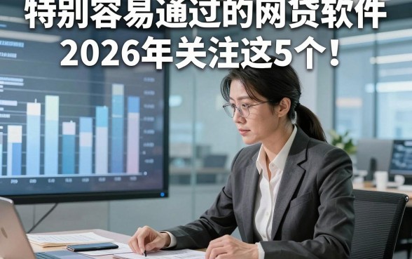 特别容易通过的网贷软件2026年关注这5个！本文为您精心细说！