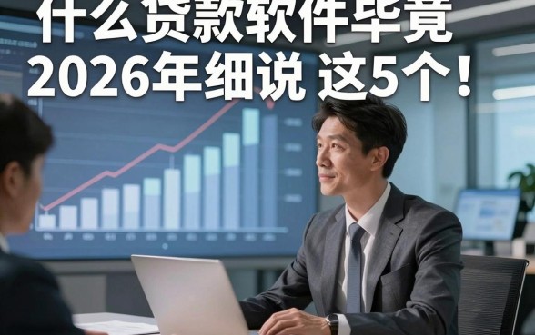 什么贷款软件毕竟2026年细说​这5个！本篇为您深度评述！