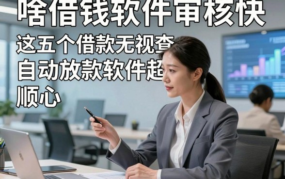 啥借钱软件审核快，这五个借款无视查自动放款软件超顺心