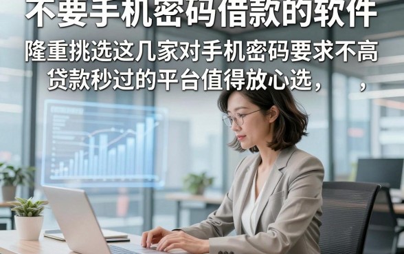 不要手机密码借款的软件，隆重挑选这几家对手机密码要求不高贷款秒过的平台值得放心选