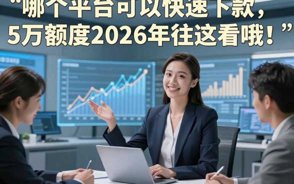 哪个平台可以快速下款5万额度2026年往这看哦！解说这5个借款稳下5万额度的app
