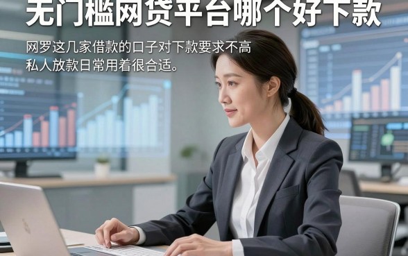 无门槛网贷平台哪个好下款，网罗这几家借款的口子对下款要求不高私人放款日常用着很合适