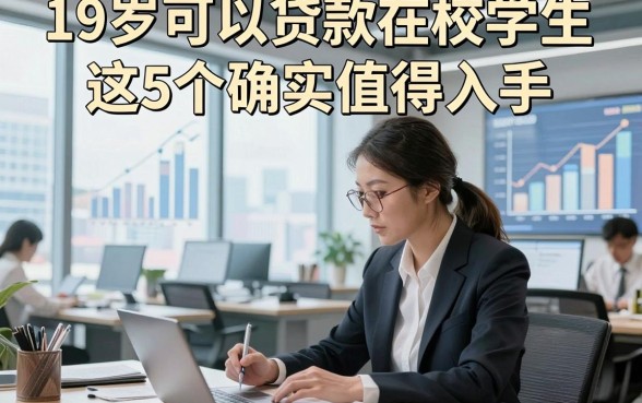 19岁可以贷款在校学生这5个确实值得入手，本文为您隆重探讨！