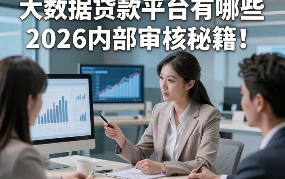 大数据贷款平台有哪些2026内部审核秘籍！本篇挑选5家主打短期借款的靠谱应急平台