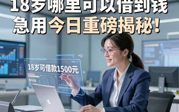 18岁哪里可以借到钱急用今日重磅揭秘！同时汇集五个18岁可借款1500元的软件