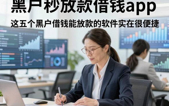 黑户秒放款借钱app，这五个黑户借钱能放款的软件实在很便捷