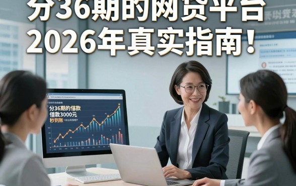 分36期的网贷平台2026年真实指南！今日展示5个分36期的借款3000元秒到账的app