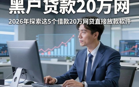 黑户贷款20万网，2026年探索这5个借款20万网贷直接放款软件