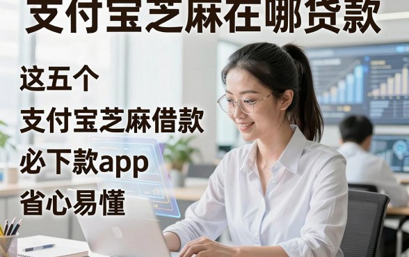 支付宝芝麻在哪贷款，这五个支付宝芝麻借款必下款app流程省心易懂