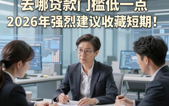 去哪贷款门槛低一点2026年强烈建议收藏短期！分享​这五个借款秒批要求不高口子