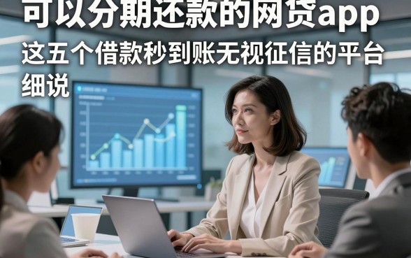 可以分期还款的网贷app，细说​这五个借款秒到账无视征信的平台