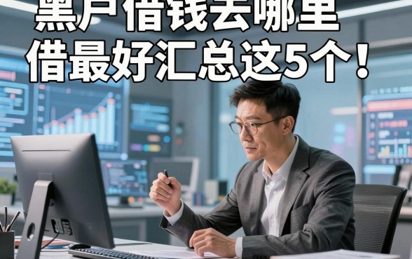 黑户借钱去哪里借最好汇总这5个！本文为您详细汇总！