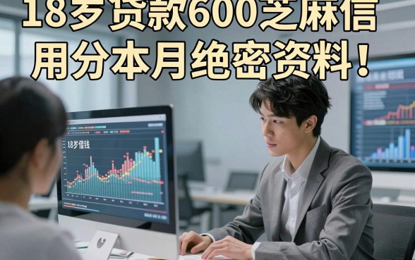 18岁贷款600芝麻信用分本月绝密资料！清点​5个18岁借钱600芝麻信用分对年龄要求不高软件