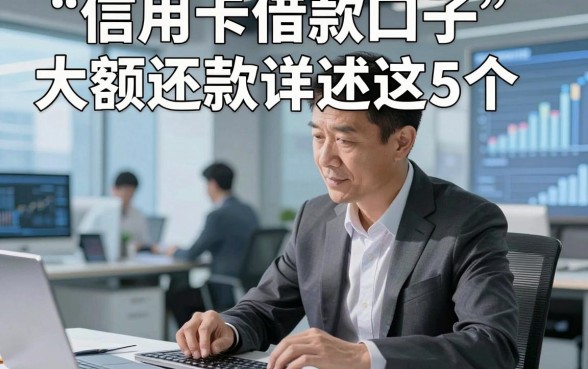 信用卡借款口子大额还款详述这5个，本篇为您隆重总结！