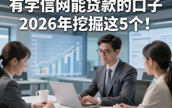 有学信网能贷款的口子2026年挖掘这5个！本篇为您全面优选！