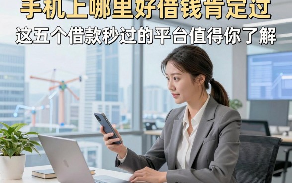 手机上哪里好借钱肯定过，这五个借款秒过的平台值得你了解