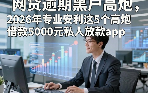 网贷逾期黑户高炮，2026年专业安利这5个高炮借款5000元私人放款app