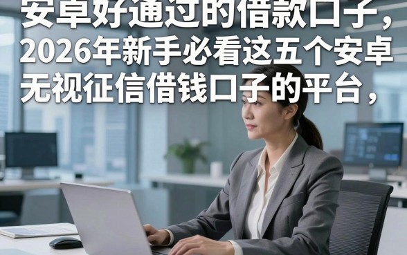 安卓好通过的借款口子，2026年新手必看这五个安卓无视征信借钱口子的平台