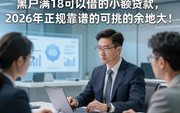 黑户满18可以借的小额贷款2026年正规靠谱的可挑的余地大！，今天深入叙述这5个黑户借钱平台！