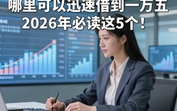 哪里可以迅速借到一万五2026年必读这5个！本篇为您详细盘点！