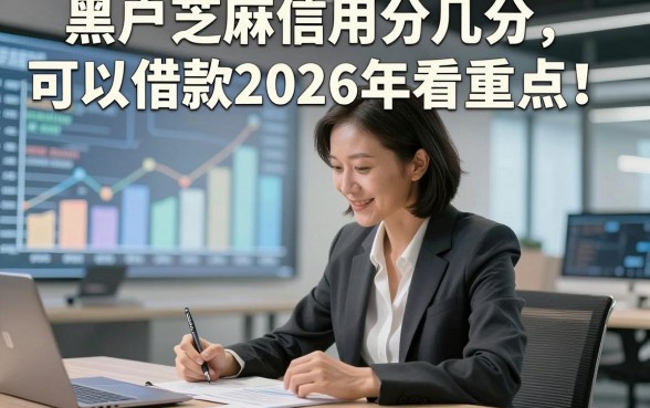 黑户芝麻信用分几分可以借款2026年看重点！为您筛选5个侧重额度适配的网贷平台