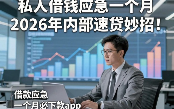 私人借钱应急一个月2026年内部速贷妙招！同时汇集这五个借款应急一个月必下款app