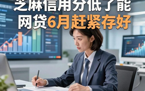 芝麻信用分低了能网贷6月赶紧存好，归纳​这5个借款对芝麻分要求不高口子