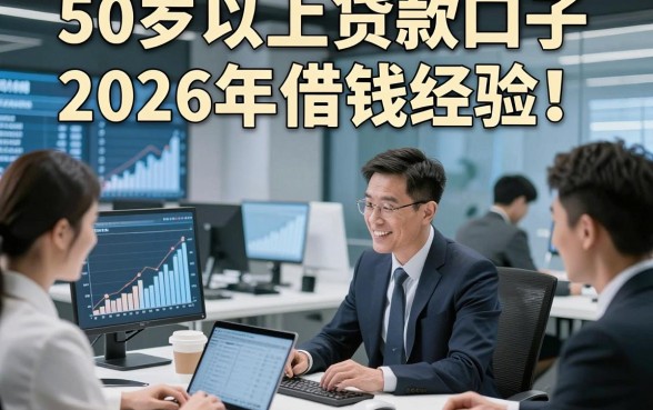 50岁以上贷款口子2026年借钱经验！今日筛选5个50岁以上借款对年龄要求不高口子