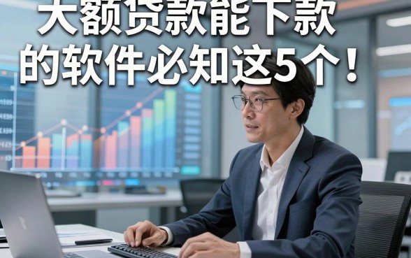大额贷款能下款的软件必知​这5个！本篇为您精心归类！