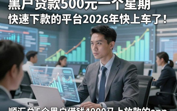 黑户贷款500元一个星期快速下款的平台2026年快上车了！顺便汇总5个黑户借钱4000马上放款的app