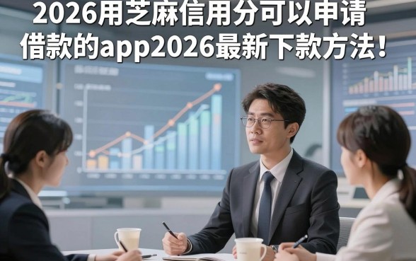 2026用芝麻信用分可以申请借款的app2026最新下款方法！本文总结5家覆盖普通用户需求的借款平台