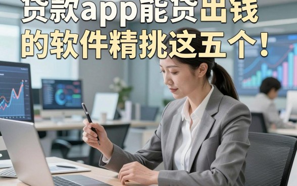 贷款app能贷出钱的软件精挑这五个！本文为您深入陈列！