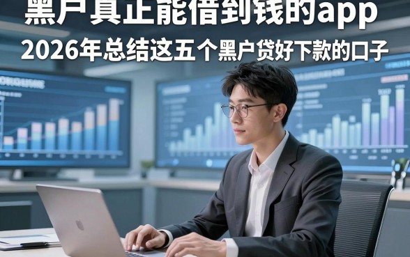 黑户真正能借到钱的app，2026年总结这五个黑户贷款好下款的口子