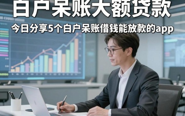 白户呆账大额贷款，今日分享5个白户呆账借钱能放款的app