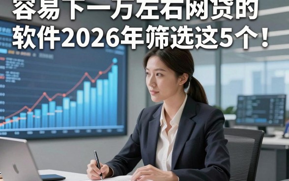 容易下一万左右网贷的软件2026年筛选这5个！本篇为您细致推选！