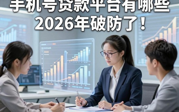 手机号贷款平台有哪些2026年破防了！本文总结五个不看流水的贷款软件